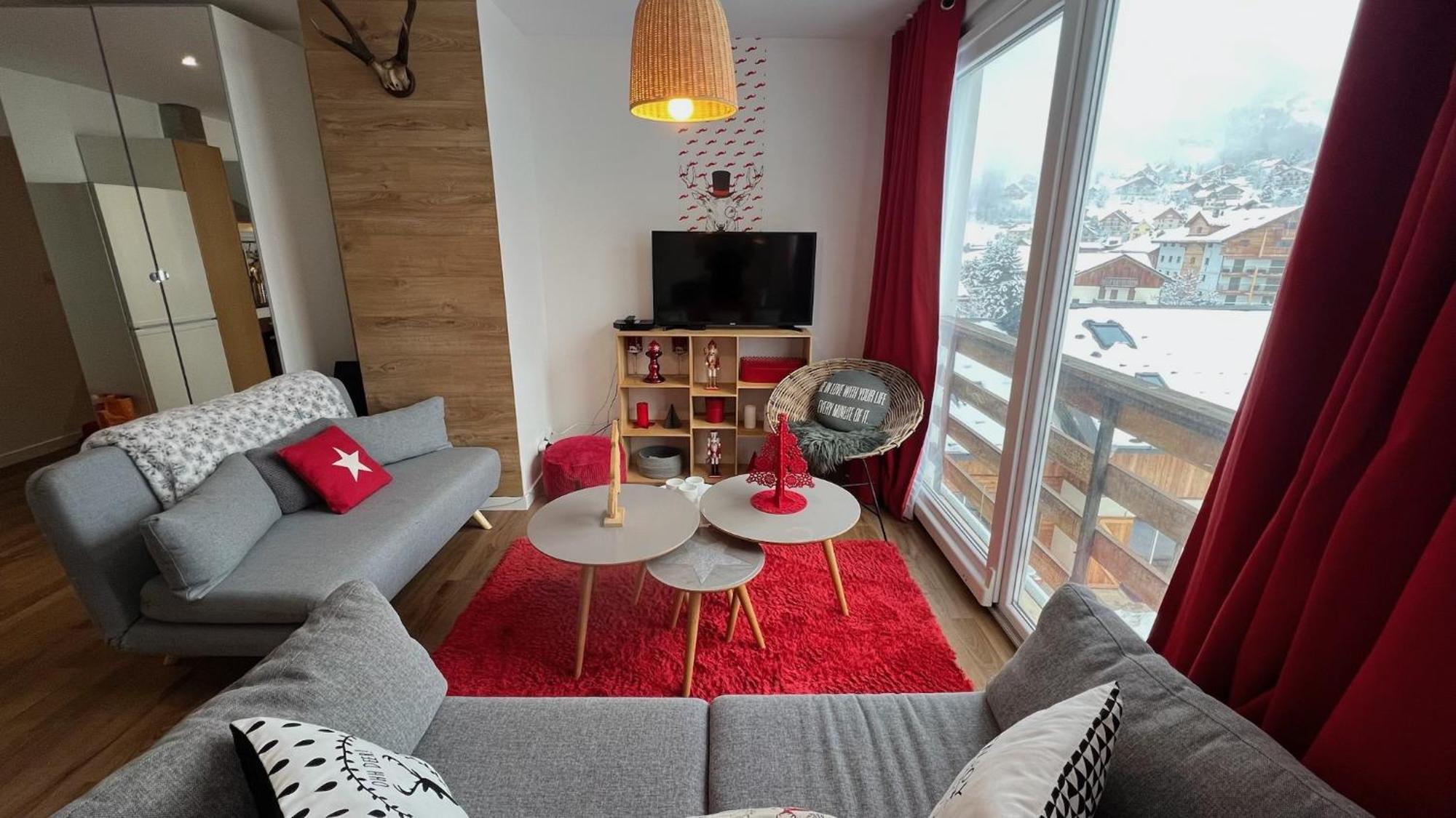 Rouge Canneberge -8 Personnes- 84M2 Vue Degagee Setaz Valloire Zewnętrze zdjęcie